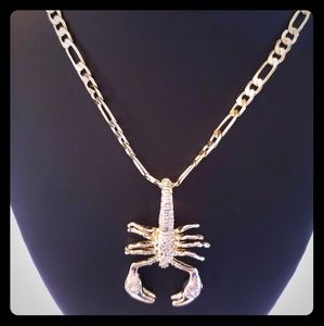 Gold plated chain 26" Alacran Oro Laminado